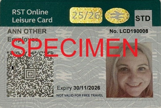 RST online leisure card